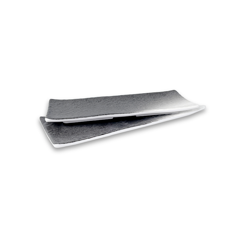 bestwares stackable rectangular melamine sushi plates nested
