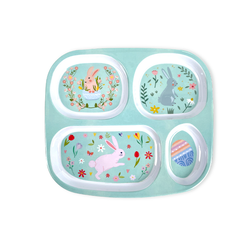 इस्टर मेलामाइन डिनर प्लेट