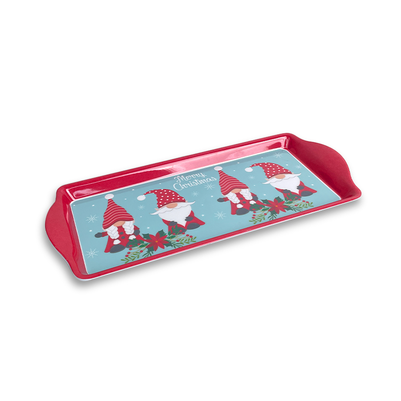 దీర్ఘచతురస్రాకార మెలమైన్ సర్వింగ్ ట్రే