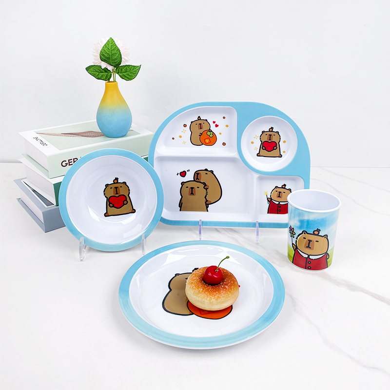 కార్టూన్ మెలమైన్ టేబుల్వేర్