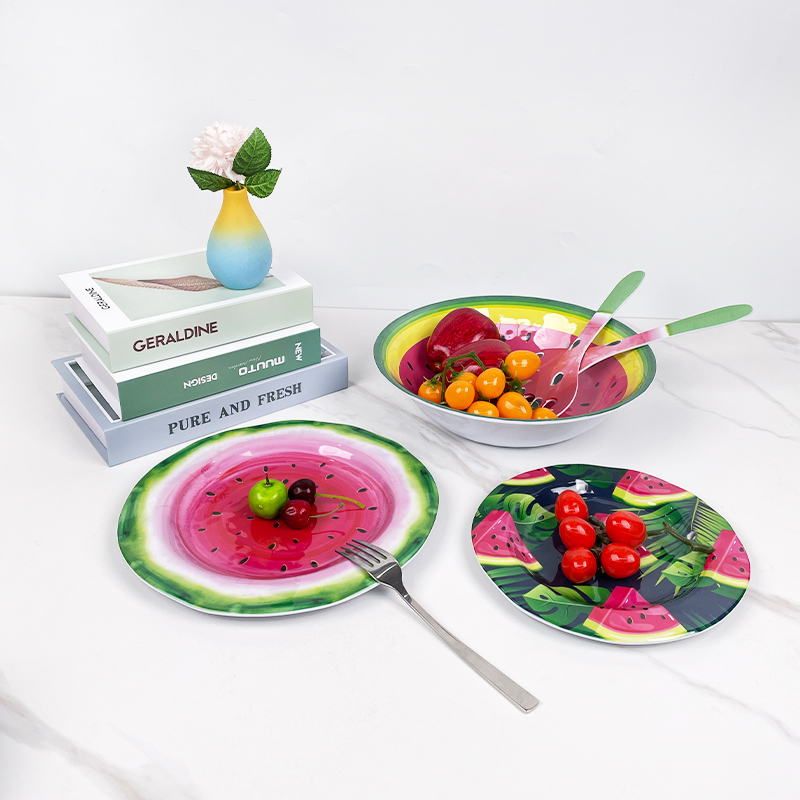 service de table en mélamine